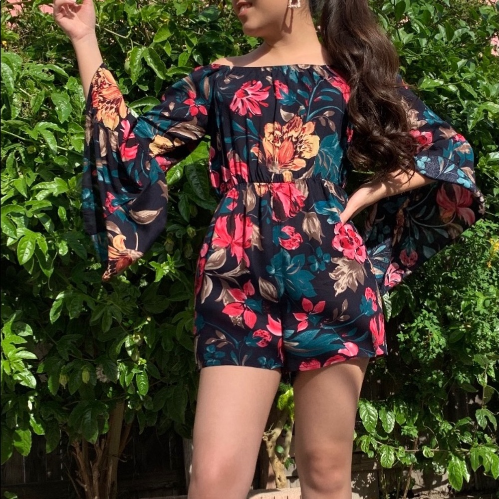 Floral Romper